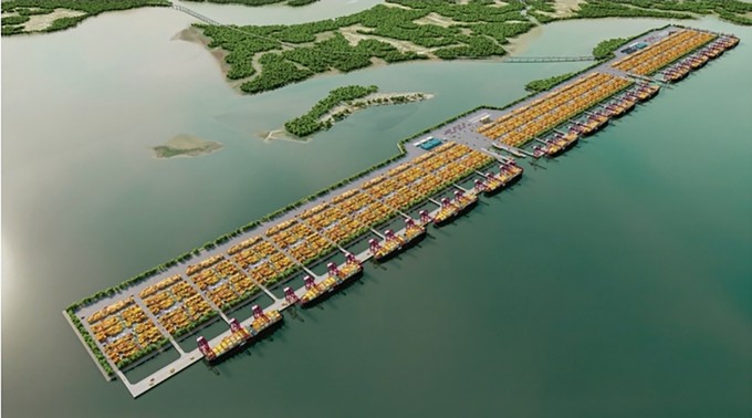port construction in vietnam - can gio port construction project - ho chi minh city - vietnam