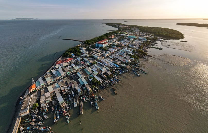 port construction in vietnam - can gio port construction project - ho chi minh city - vietnam