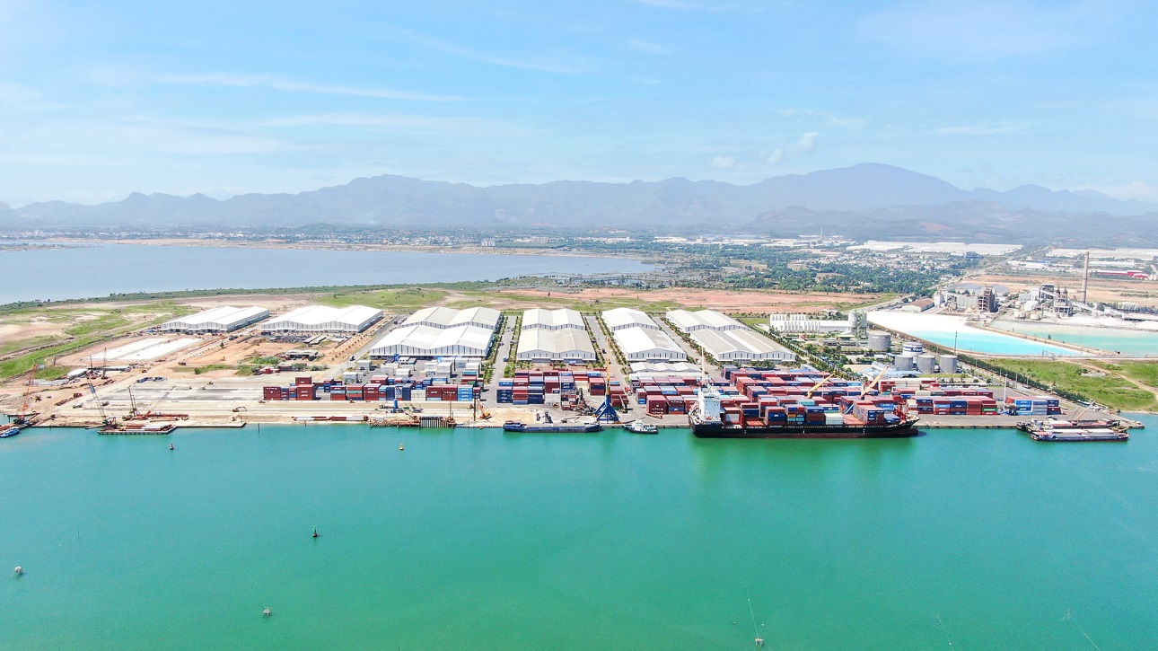 port construction in vietnam - chu lai port construction project - quang nam province - vietnam