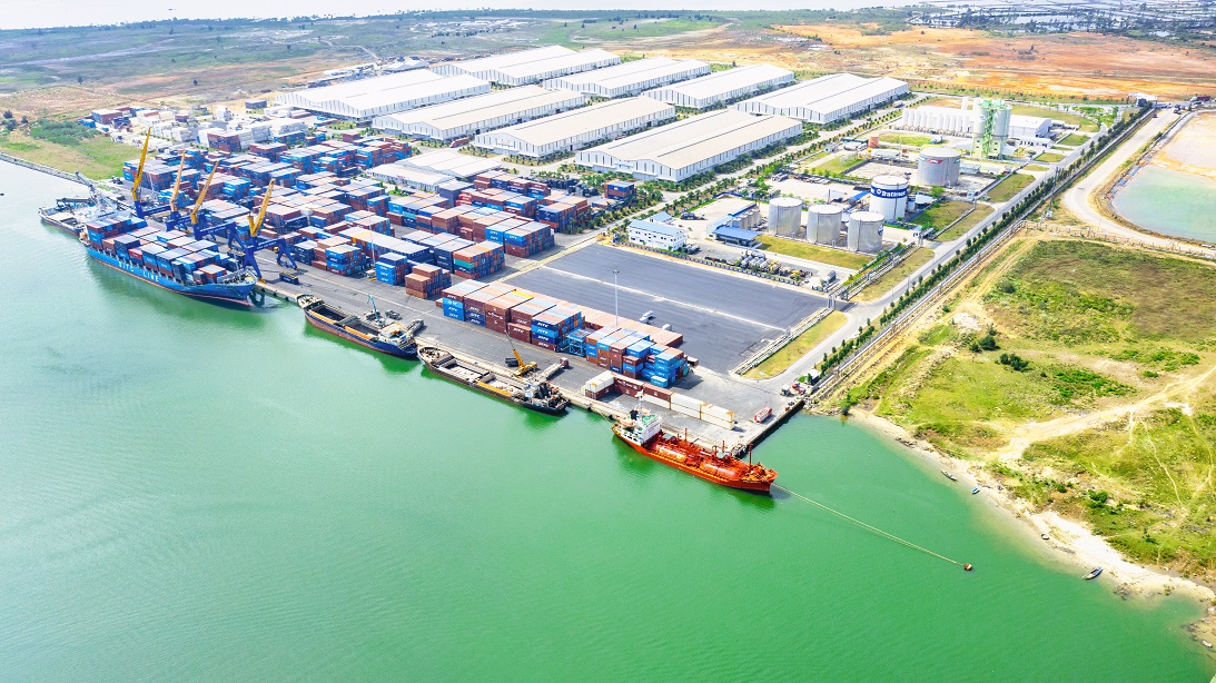 port construction in vietnam - chu lai port construction project - quang nam province - vietnam