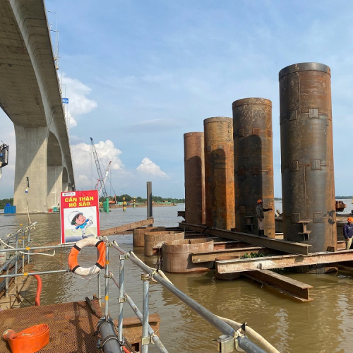 Dự án XD Cầu Long Thành 2, thuộc dự án mở rộng cao tốc Tp. HCM - Long Thành