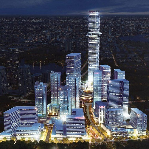 Empire City, khu phức hợp hiện đại nằm trong khu đô thị mới Thủ Thiêm, Quận 2, có góc nhìn tuyệt đẹp ra sông Sài Gòn