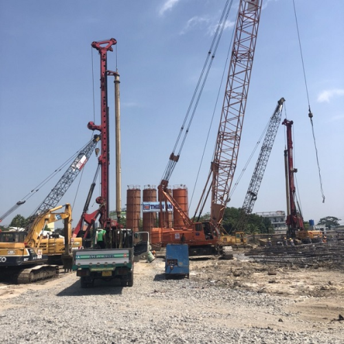 The Construction Project Of A & T Sky Garden Apartment, Thuan An, Binh Duong