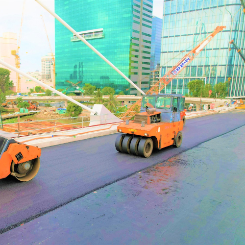 The Construction Project Of Thu Thiem 2 Bridge, From Thu Duc to District 1, HCMC