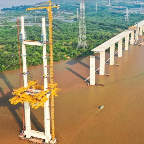 Gói thầu J1 bao gồm Cầu Bình Khánh (Km21+739 - Km24+503), là phần quan trọng của dự án đường cao tốc Bến Lức - Long Thành