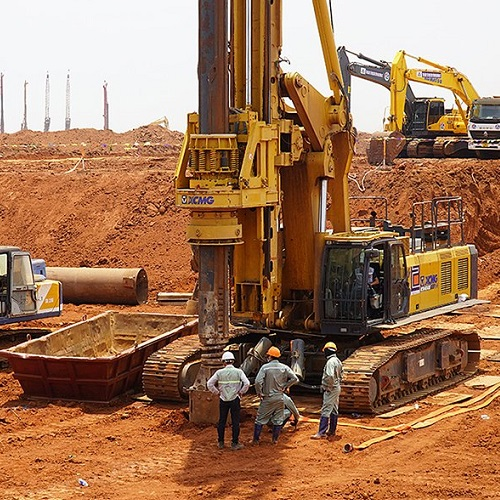 Công tác thi công cọc cho nhà ga hành khách của sân bay quốc tế Long Thành đã hoàn thành, sớm hơn kế hoạch một tháng