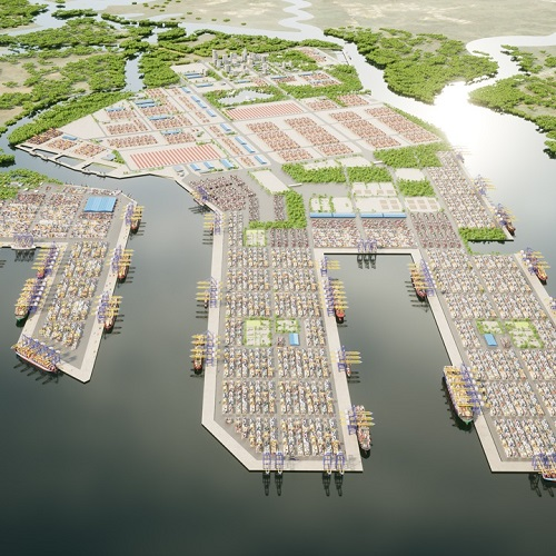 Port Construction In Vietnam - Cai Mep Ha port in Ba Ria Vung Tau Province has been proposed with a cost of VND50.82 trillion