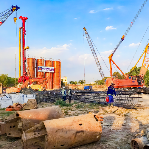 The Construction Project Of A & T Sky Garden Apartment, Thuan An, Binh Duong